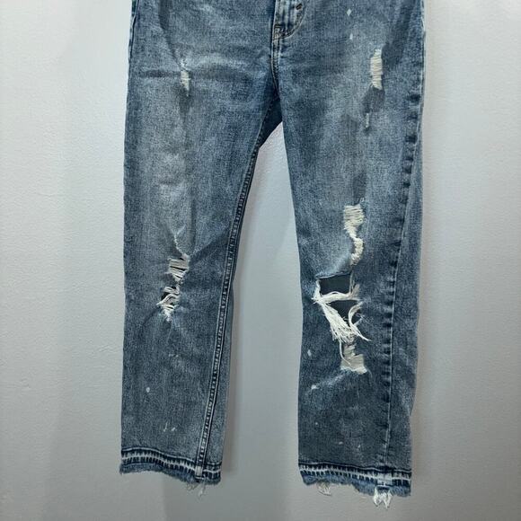 Abercrombie & Fitch Ultra High Rise Ankle Straight Jeans Size 25 - Picture 4 of 10